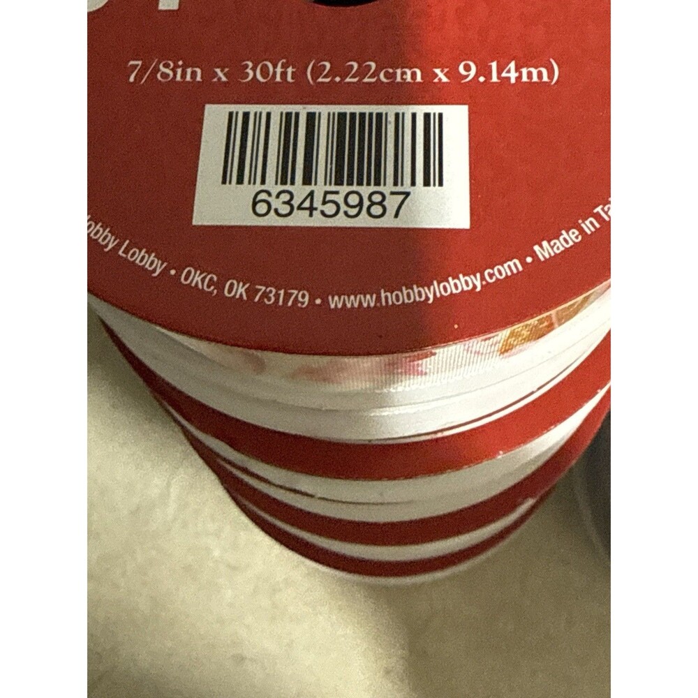 Lot 9 Rolls Various Sizes Gold Sparkle Square Net Wire Edge Christmas Ribbon - Picture 5 of 9